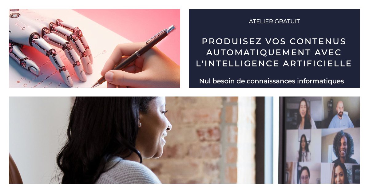 Produire des contenus percutants optimisés par l&rsquo;IA – En présentiel